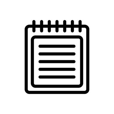 not defteri web sitesi tasarımı ve masaüstü zarfları için Simgesi, geliştirme. premium paket.