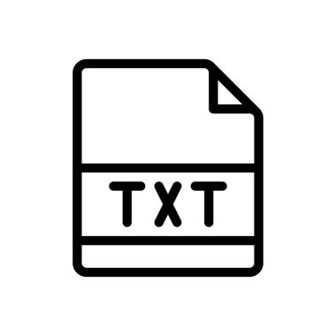 txt dosya simgesi web sitesi tasarımı ve masaüstü zarfları için, geliştirme. premium paket.