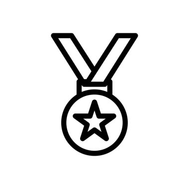 Web sitesi tasarımı ve masaüstü zarfları için madalya ikonu. premium paket.