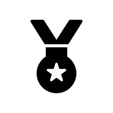 Web sitesi tasarımı ve masaüstü zarfları için madalya ikonu. premium paket.