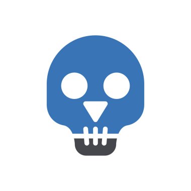 Web sitesi tasarımı ve masaüstü zarfları için ölüm simgesi, geliştirme. premium paket.