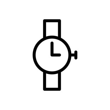 Web sitesi tasarımı ve masaüstü zarfları için zaman simgesi, geliştirme. premium paket.