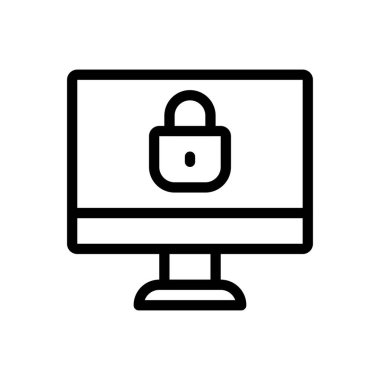 Web sitesi tasarımı ve masaüstü zarfları için simgeyi kilitle, geliştirme. premium paket.