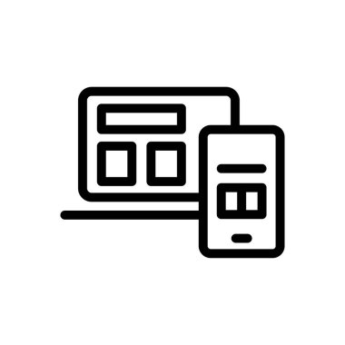 Web sitesi tasarımı ve masaüstü zarfları için dizayn simgesi, geliştirme. premium paket.