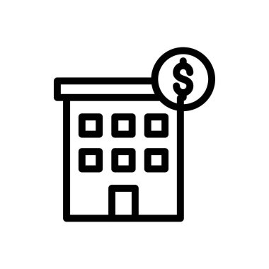 Web sitesi tasarımı ve masaüstü zarfları için ofis simgesi, geliştirme. premium paket.