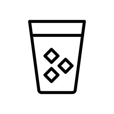 Web sitesi tasarımı ve masaüstü zarfları için cam simge, geliştirme. premium paket.