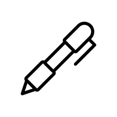 Web sitesi tasarımı ve masaüstü zarfları için kalem simgesi, geliştirme. premium paket.