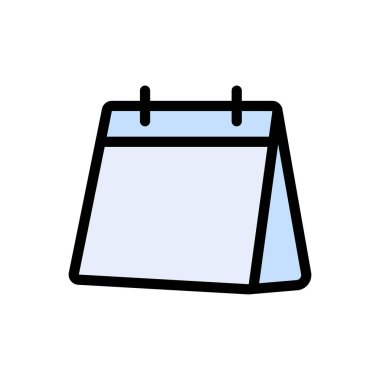 Web sitesi tasarımı ve masaüstü zarfları için takvim simgesi, geliştirme. premium paket.