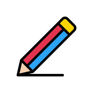 Web sitesi tasarımı ve masaüstü zarfları için kalem simgesi, geliştirme. premium paket.