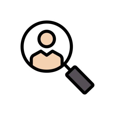 Web sitesi tasarımı ve masaüstü zarfları için arama simgesi, geliştirme. premium paket.