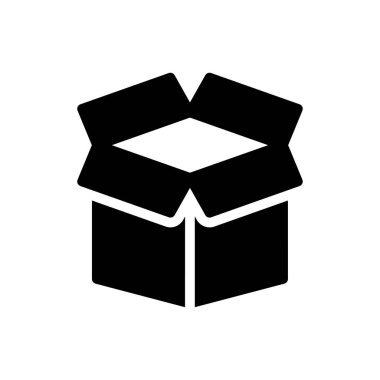 Web sitesi tasarımı ve masaüstü zarfları için kutu simgesi, geliştirme. premium paket.