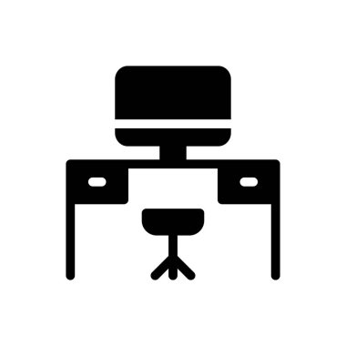 Web sitesi tasarımı ve masaüstü zarfları için masa simgesi, geliştirme. premium paket.