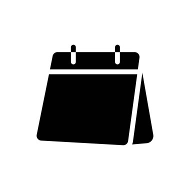 Web sitesi tasarımı ve masaüstü zarfları için takvim simgesi, geliştirme. premium paket.