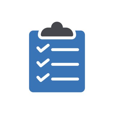 Web sitesi tasarımı ve masaüstü zarfları için görev listesi simgesi, geliştirme. premium paket.