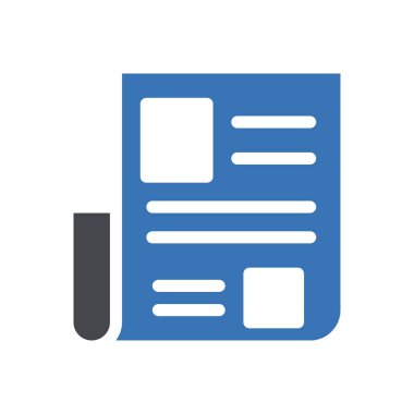 Web sitesi tasarımı ve masaüstü zarfları için haber simgesi, geliştirme. premium paket.