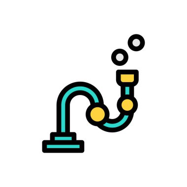 Web sitesi tasarımı ve masaüstü zarfları için boru simgesi, geliştirme. premium paket.