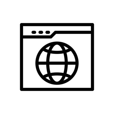 Web sitesi tasarımı ve masaüstü zarfları için internet simgesi, geliştirme. premium paket.