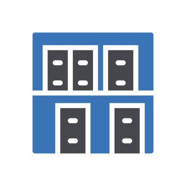 Web sitesi tasarımı ve masaüstü zarfları için okul simgesi, geliştirme. premium paket