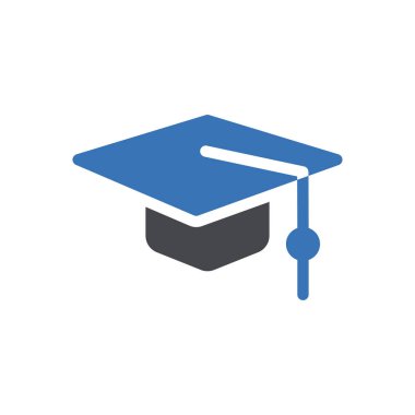 şapka simgesi web sitesi tasarımı ve masaüstü zarfları için, geliştirme. premium paket