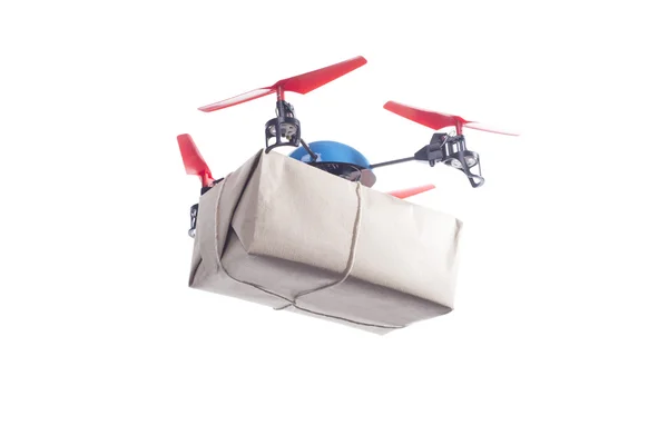 Drone de entrega — Fotografia de Stock