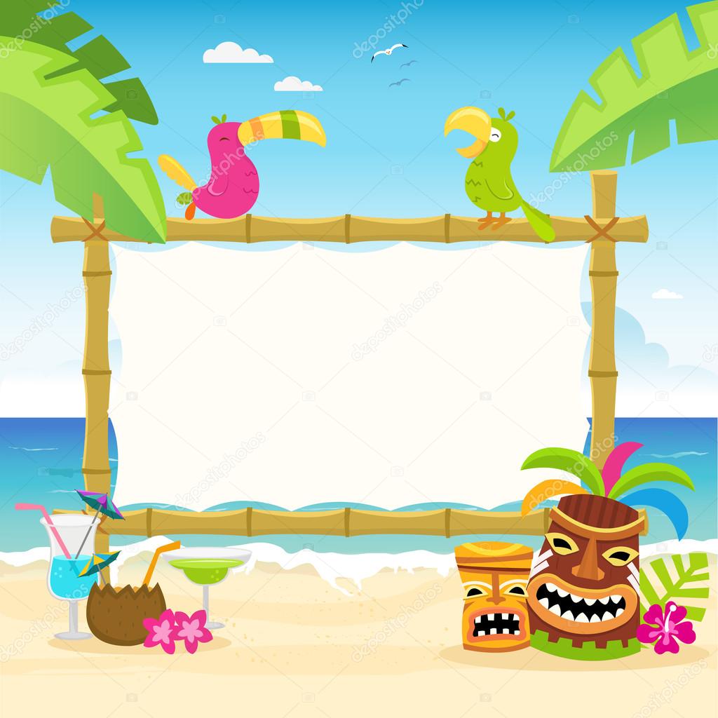Hawaiian Billboard Illustration Stock Illustration by ©PinarInce #108730206 Hawaiian Billboard Illustration Stock Illustration by ©PinarInce #108730206
