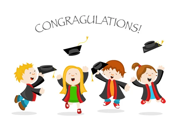 Graduation — Stock Vector