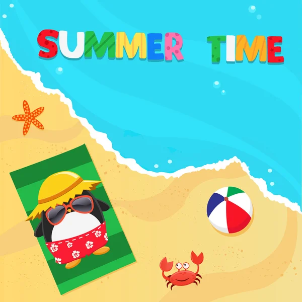 Summer Time — Stock Vector