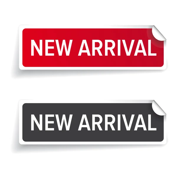 New arrival label — Stock Vector
