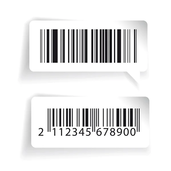 Set of barcode labels — Stock Vector © Grounder 11779056