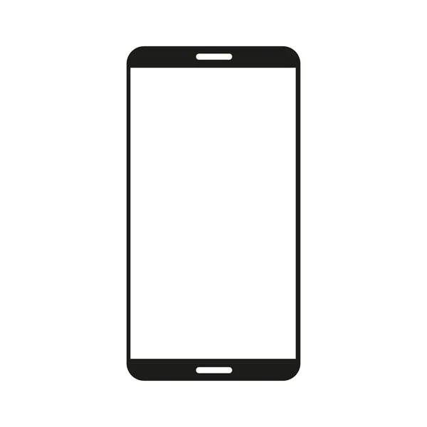 Smartphone pictogram vector mockup — Stockvector