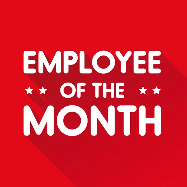 Employee of the month Vector Art Stock Images Depositphotos