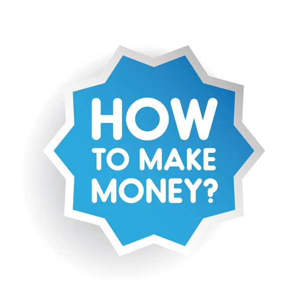 How to make money sign vector — Stock Vector