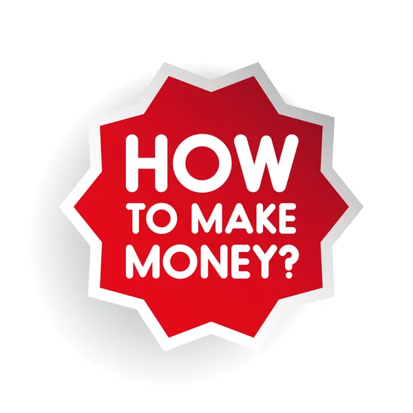 How to make money sign vector — Stock Vector