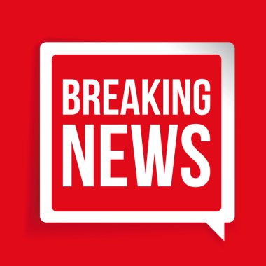 Son dakika haber etikete veya düğmeye