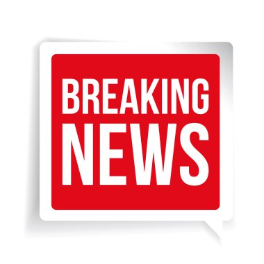 Son dakika haber etikete veya düğmeye