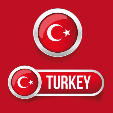 Türkiye'nin bayrak düğme kümesi