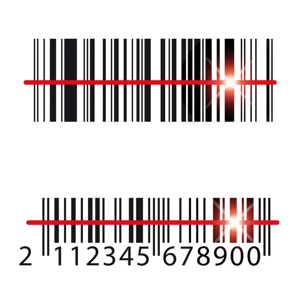 Штрих-код, значок label вектор — стоковий вектор