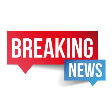 Son dakika haber simge vektör