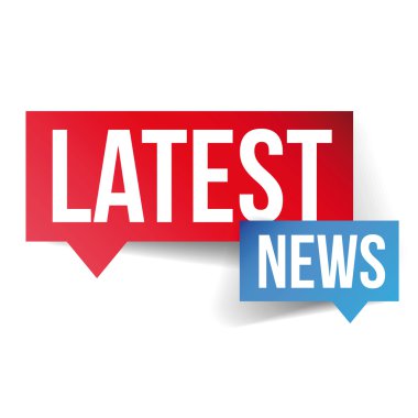 En son haber simge vektör