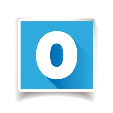 Sıfır etiket veya sayı simgesi