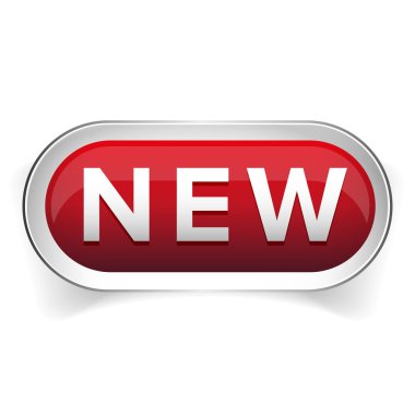 Yeni web düğme vektör