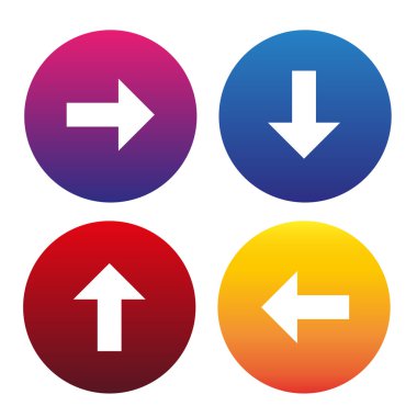 Vektör ok işareti simgesi ayarla