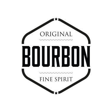 Orijinal Bourbon vintage damgası