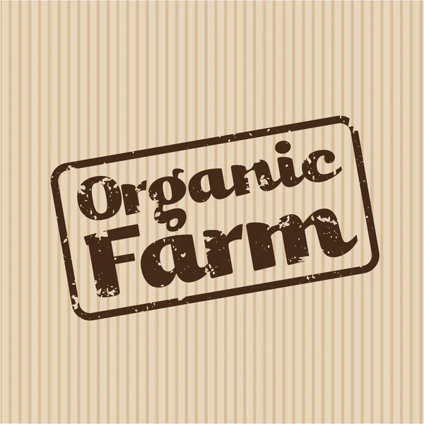 Органічна ферма свіжа здорова їжа Еко-зелений вектор концепція — стоковий вектор