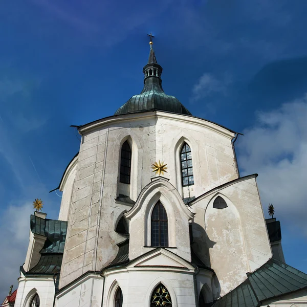 Zelena hora nedaleko Žďáru nad Sázavou, Česká republika — Stock fotografie