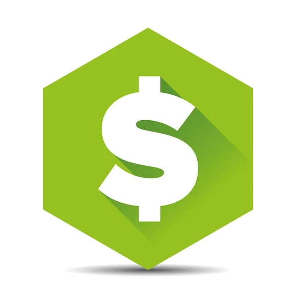 Money icon - dollar sign — Stock Vector