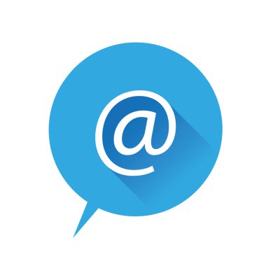 posta düğmesini - izole simge vektör