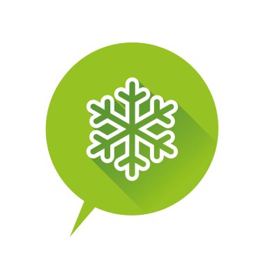 Vektör kar tanesi daire