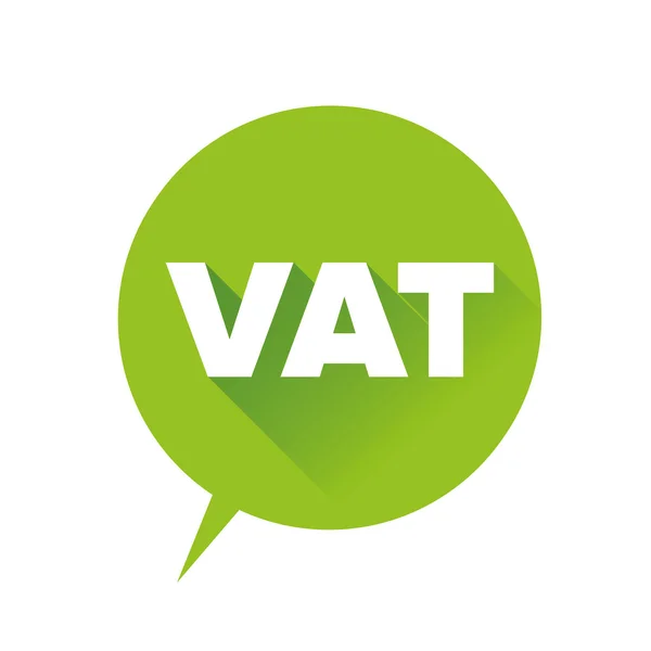 Vat -  Value added tax — Stock Vector