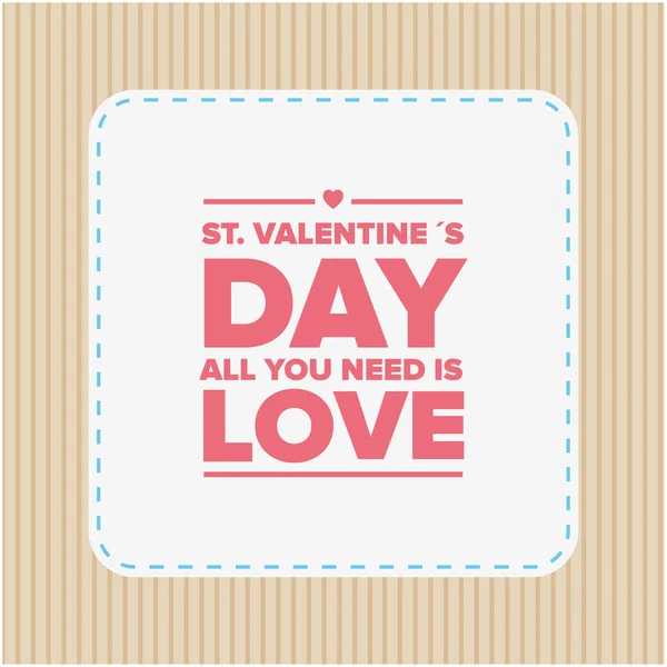 Valentines day — Stock Vector